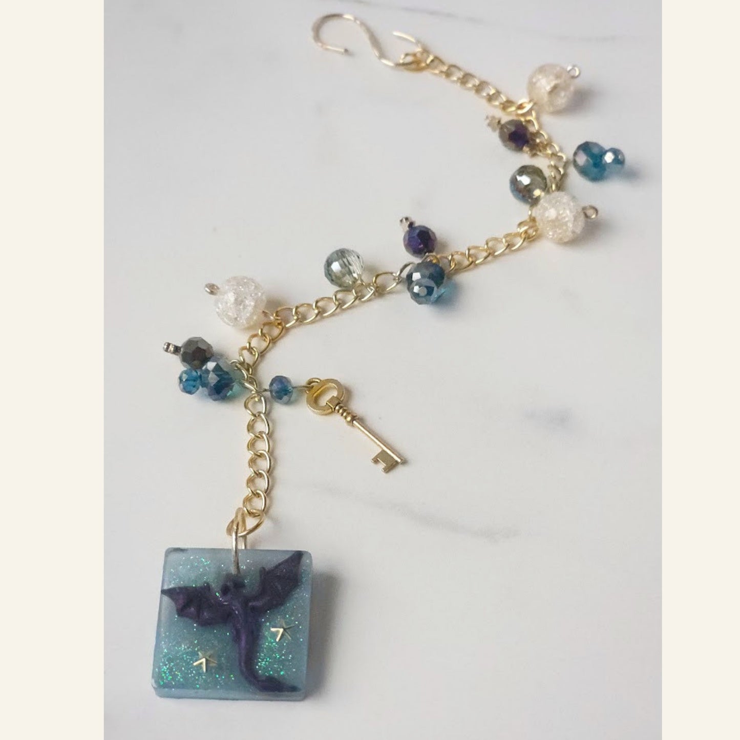 The Dragonkeeper's Key Car Charm