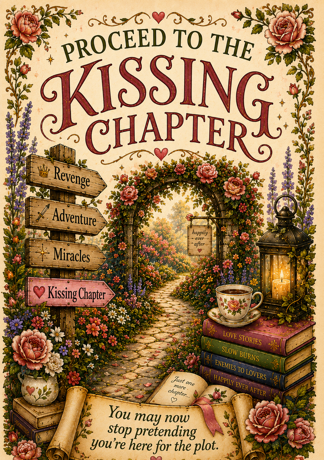 Proceed to the Kissing Chapter