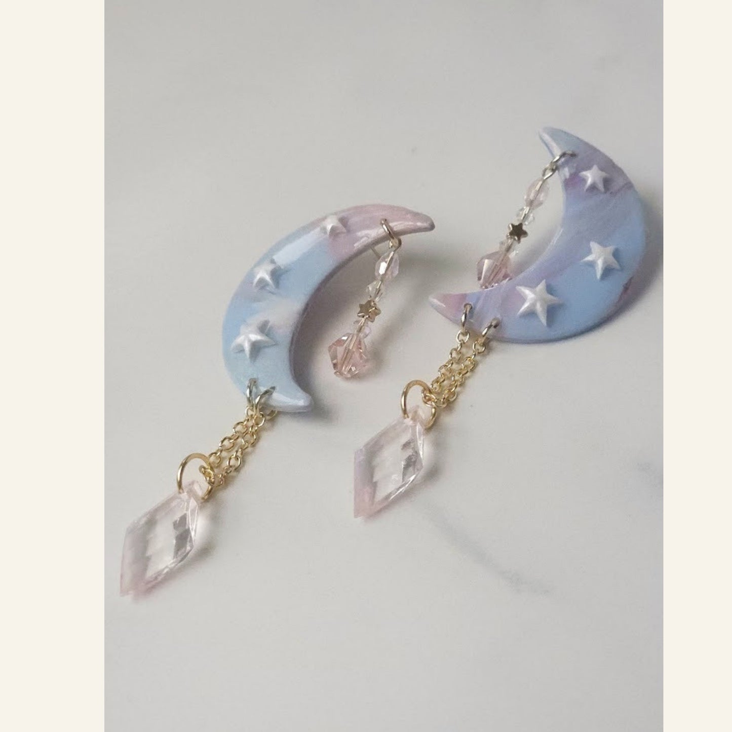 The Cotton Candy Dreams Earrings