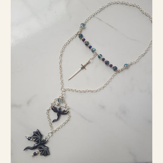The Dragonrider's Oath Car Charm