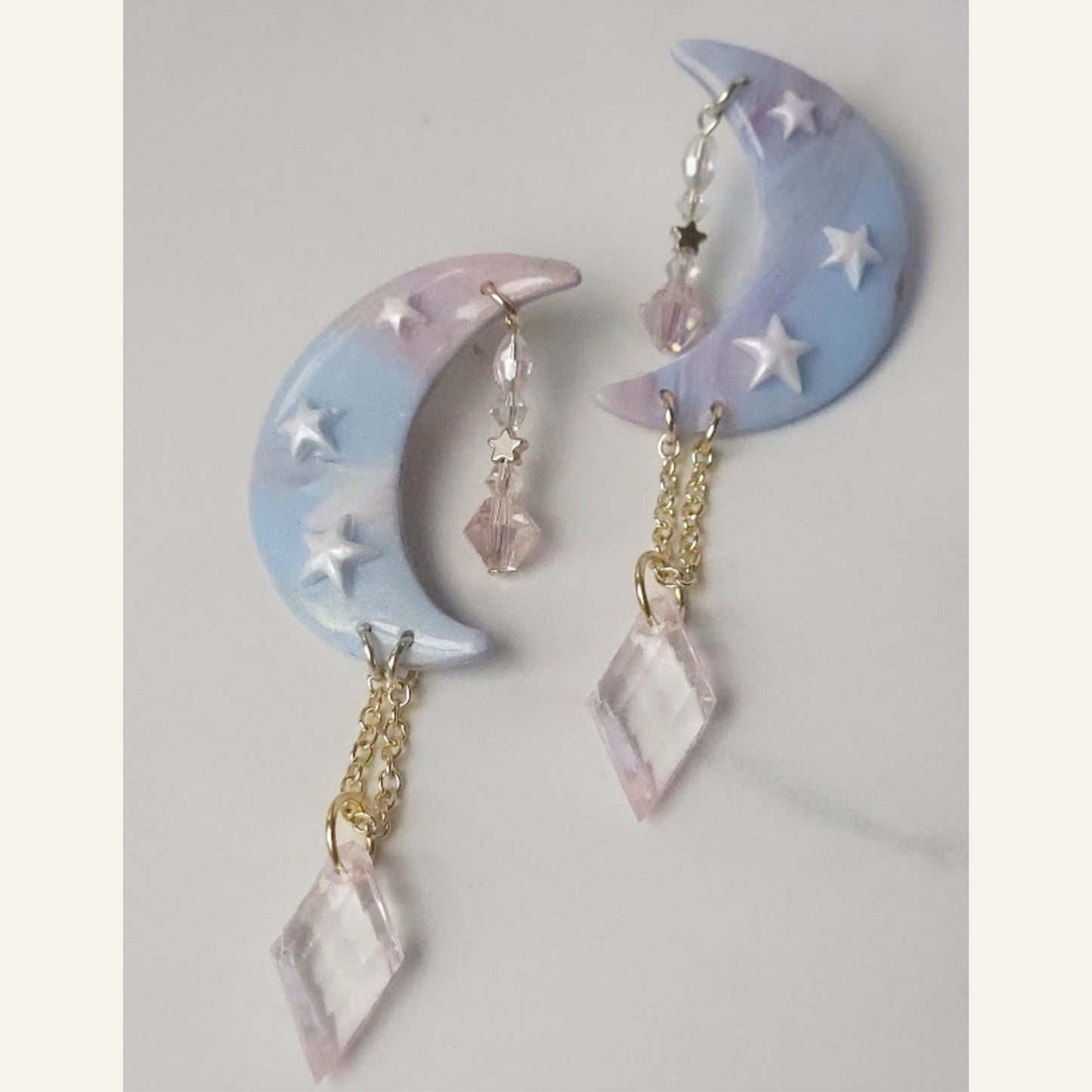 The Cotton Candy Dreams Earrings