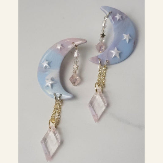 The Cotton Candy Dreams Earrings